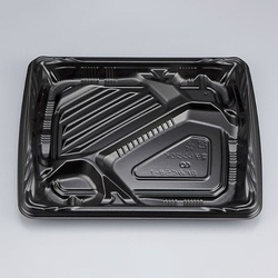 シーピー化成 弁当容器 BFみくら8-1 黒 本体