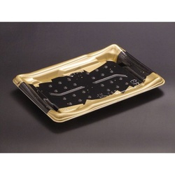 リスパック 寿司容器 誠08B ふではく金 本体