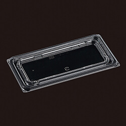 【廃番商品】エフピコ 丼・お重容器 T-DLV角 24-12 内外嵌合K蓋 穴有