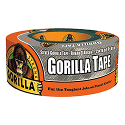【廃番商品】ＫＵＲＥ 強力補修テープ ゴリラテープ 48mm×11ｍ×厚さ0.43mm シルバー NO1775