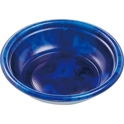 惣菜容器 MFPデリプレ丸17 本体 カフェブルー エフピコ