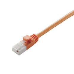 ＣＡＴ６ＬＡＮケーブル　２ｍ／オレンジ／簡易包装