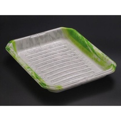 リスパック 発泡トレー うましゃぶ20-24Bひおりグリーン 本体