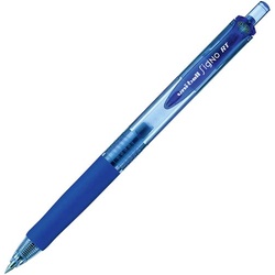 ゲルインク　シグノ　ノック式　極細０．３８ｍｍ　青