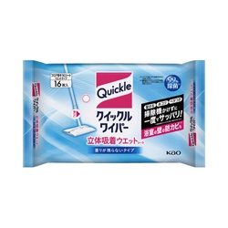 クイックルワイパー　立体吸着ウェットシート　１６枚