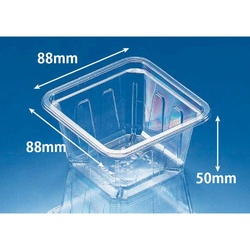 透明カップ バイオ 88角 200 BS リスパック