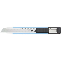 カッターナイフ　万能Ｍ厚型　ブルー　３本入