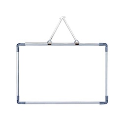 ホワイトボード　アルミ枠　３００×４５０ｍｍ×５