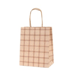 紙手提袋 HV20 トリコロールチェック パックタケヤマ