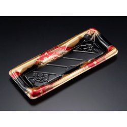 リスパック 寿司容器 美鮮盛 1-5B れいめい赤 本体