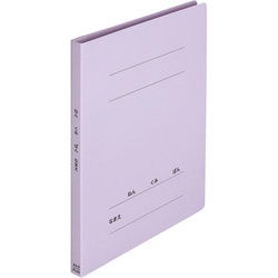 ねんくみなまえフラットファイルＡ４タテバイオレット