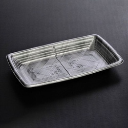 リスパック 発泡トレー 宅悦 25-15平 ルミナスシルバー