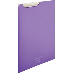 ＣＵＢＥ　ＦＩＺＺ　クリップファイルＡ４　パープル