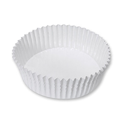 製菓資材 ペットカップ 25号30.5F 純白 300枚/パック