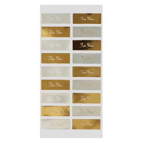 シール シンプルフォーユー18P