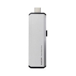 外付けＳＳＤ　スライド式　２５０ＧＢ　シルバー