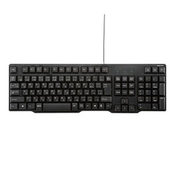 【廃番商品】有線フルキーボード　ＳＫＢ?Ｌ１Ｕ　ブラック