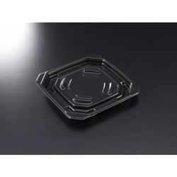 中央化学 軽食容器 TP デリグー 19-19 黒 本体