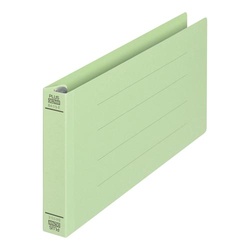 フラットファイル　厚とじ３００　統一伝票　グリーン