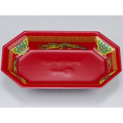 シーピー化成 惣菜容器 V-619-27 飛龍赤 本体