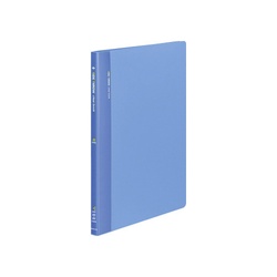 クリヤーブック固定式・横入　Ａ４縦　４０Ｐ　青