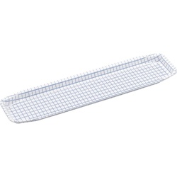 鮮魚トレー M-85 ブルーチェック W エフピコ