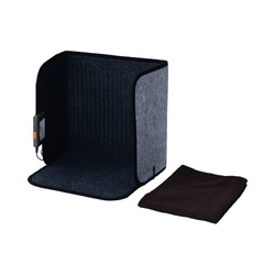 パネルヒーター　ひざ掛け付き