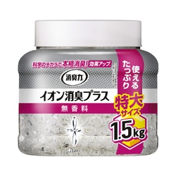 消臭力クリアビーズイオン消臭プラス　本体１５００ｇ