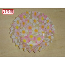 セイコー おかずカップ ラミケース OPP 7F 桜総柄 500枚