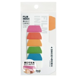 フィルムインデックスふせん厚口５色入　ＦＩ−０４