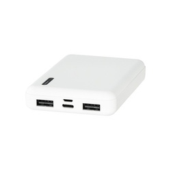 モバイルバッテリー５０００ｍＡｈ　ホワイト