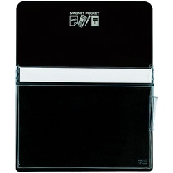 マグネットポケット　Ａ４　１８０×２３０ｍｍ　黒