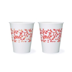 紙コップ 12コールドカップLOHAS(2柄アソート) 日本デキシー