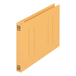 フラットファイルＢ６Ｅ縦罫線タイプ　イエロー×１０