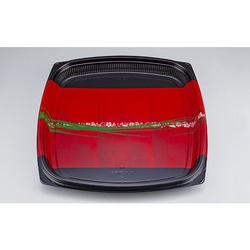 【廃番商品】シーピー化成 寿司桶 NUN角桶6 秀英赤 本体