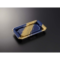 中央化学 寿司容器 HS澄板18-11 麻筆DB-BK 本体