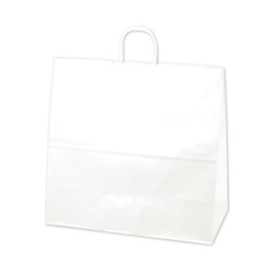 持ち帰り用紙袋 50-5600 手提げ袋 白無地 440×210×430 50P ササガワ