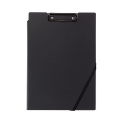 書類すっきりクリップホルダー　ブラック