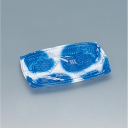 惣菜容器 プリモ17-11DH あまのブルー 福助工業