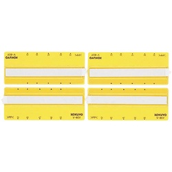 ビニラベル　黄　１００片入