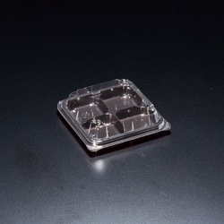 スミ 和菓子容器 ユニコン MS-4(小) チョコレート