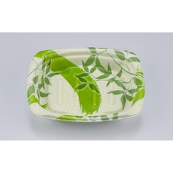 惣菜容器 TNデリホカ17-13 月竹緑 本体 シーピー化成