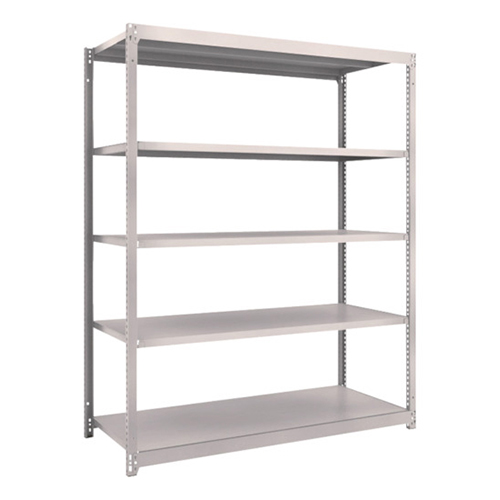 ＴＲＵＳＣＯ スチールラック Ｍ1.5型軽中量棚 1460×595×1800mm 5段 単体 ネオグレー M1.56565