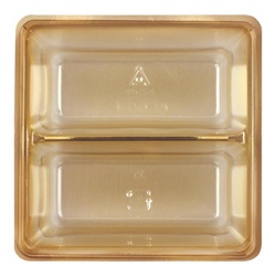 KC60-E KCカップ 横一本仕切(80-80) 金 アヅミ産業