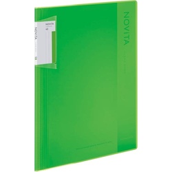 ノビータ固定式Ａ４縦４０枚ライトグリーン×１０