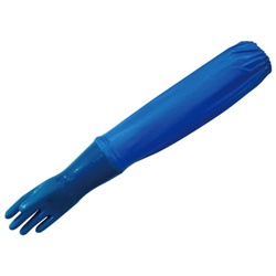 作業用手袋 ハイブリッド腕カバー付き L 三重化学工業