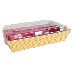 弁当容器 NB KT-165-中-木目 高津紙器