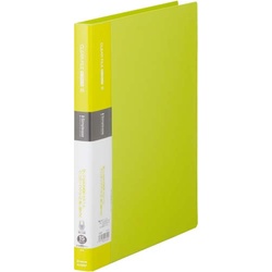 シンプリズクリアＦ差替黄緑Ａ４縦背幅２５ｍｍ１０冊