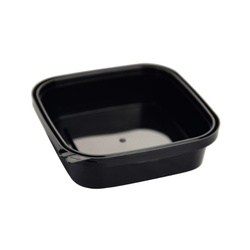 透明カップ セーフティ付 KV-200 黒 本体 酒井容器