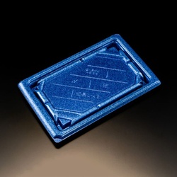 リスパック 寿司容器 バイオ板長 2-4B ステラブルー 本体